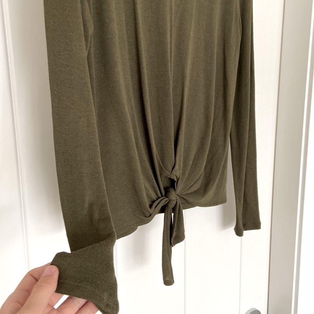 Vero Moda Front Tie Long Sleeve - Picture 4 of 5